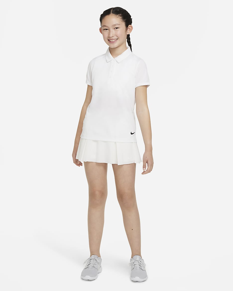 Nike Dri FIT Victory Older Kids Girls Golf Polo. Nike PH